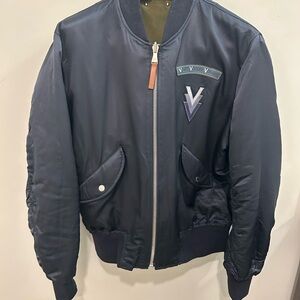 Louis Vuitton Dark Blue Bomber Jacket
